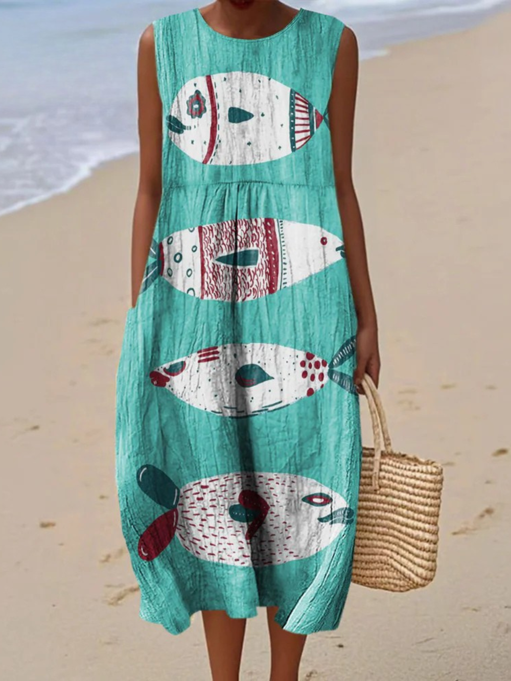 Yasmine – Abito Artistico Vintage