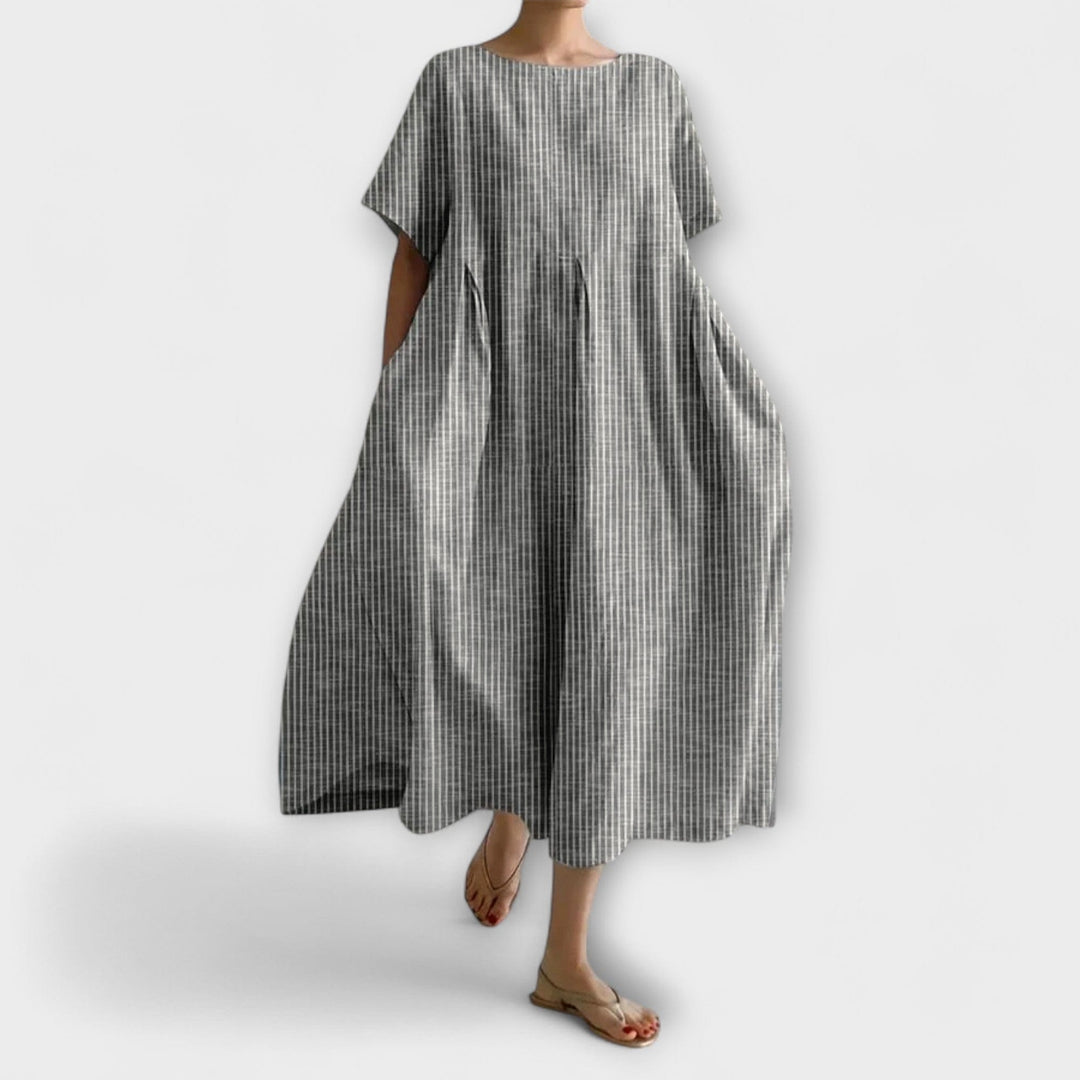 Vittoria – Abito Ampio a Righe