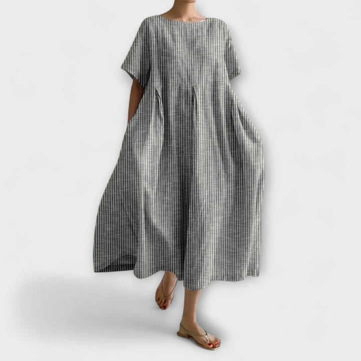Vittoria – Abito Ampio a Righe