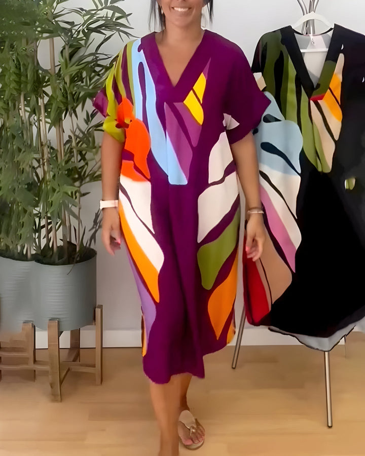 Vera – Abito Multicolore Chic