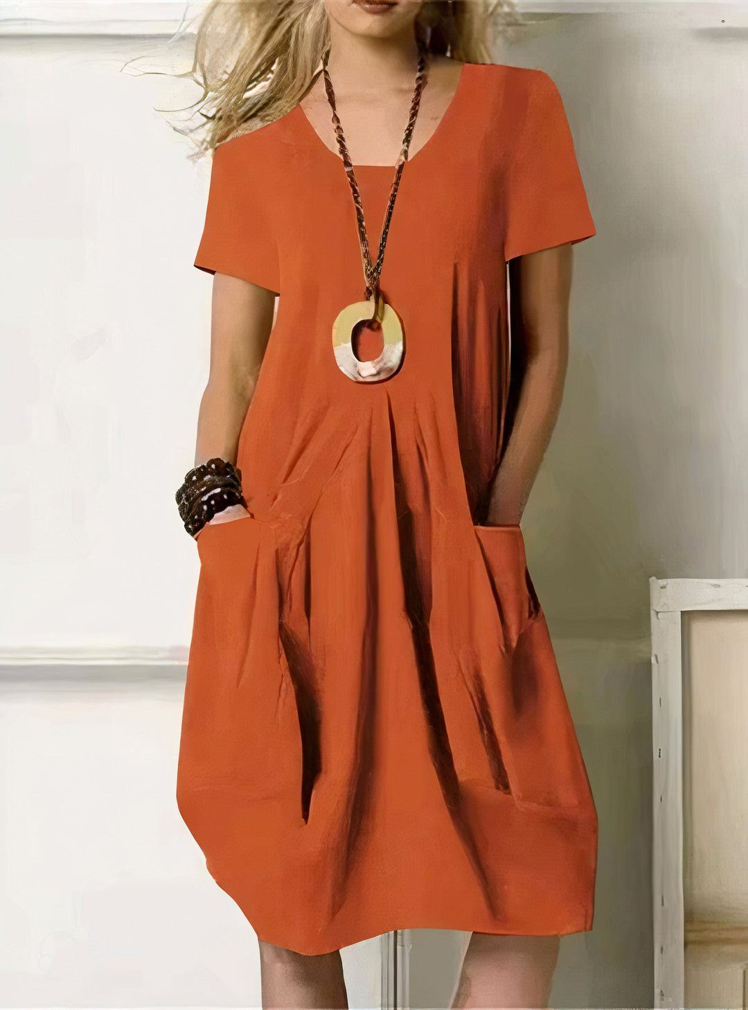 Marije - Abito Casual con Tasche