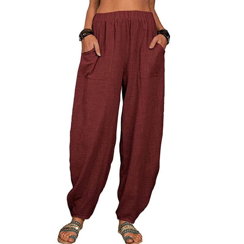 Zinzi – Pantaloni Comodi a Gamba Larga