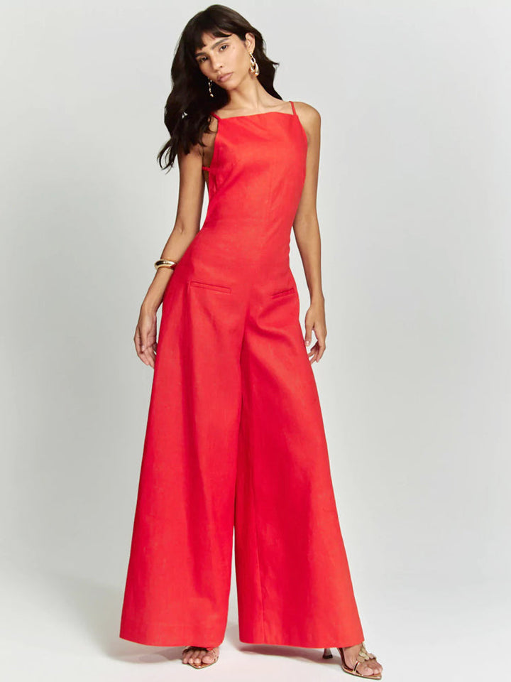 Chiara – Tuta Halter Elegante