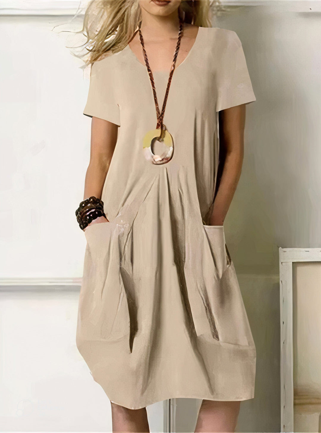 Marije - Abito Casual con Tasche