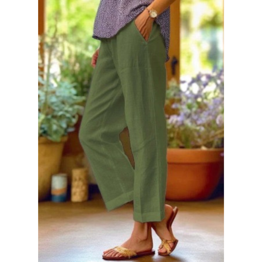 Lina – Pantaloni Estivi in Cotone