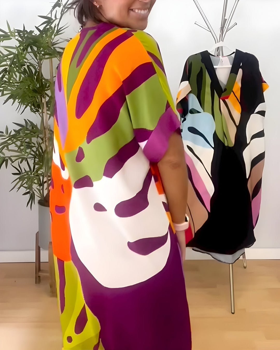 Vera – Abito Multicolore Chic