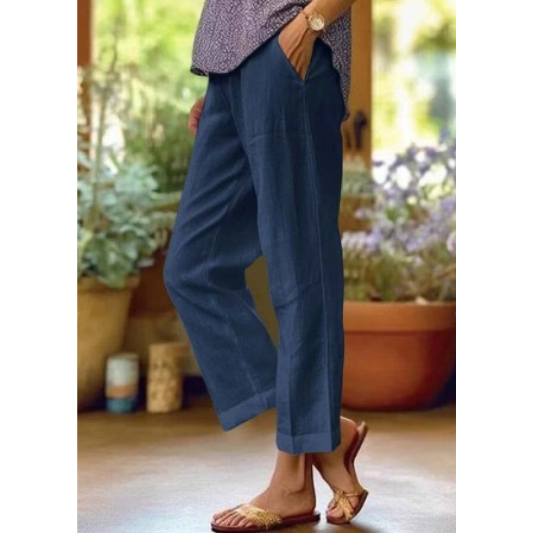 Lina – Pantaloni Estivi in Cotone