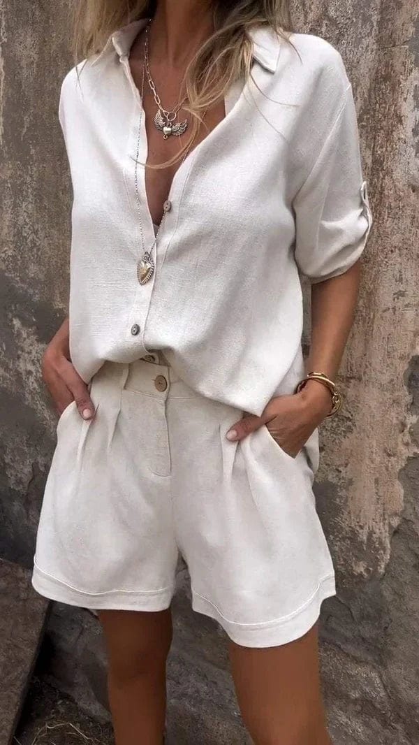 Alessia - Set in lino leggero