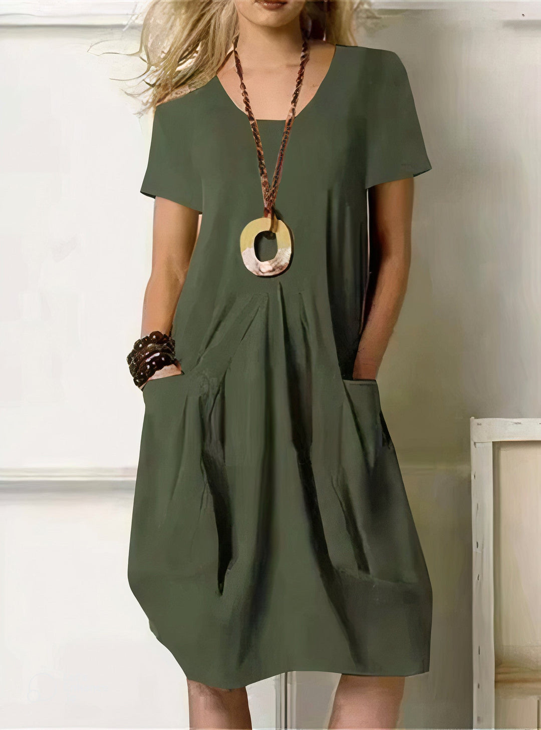 Marije - Abito Casual con Tasche