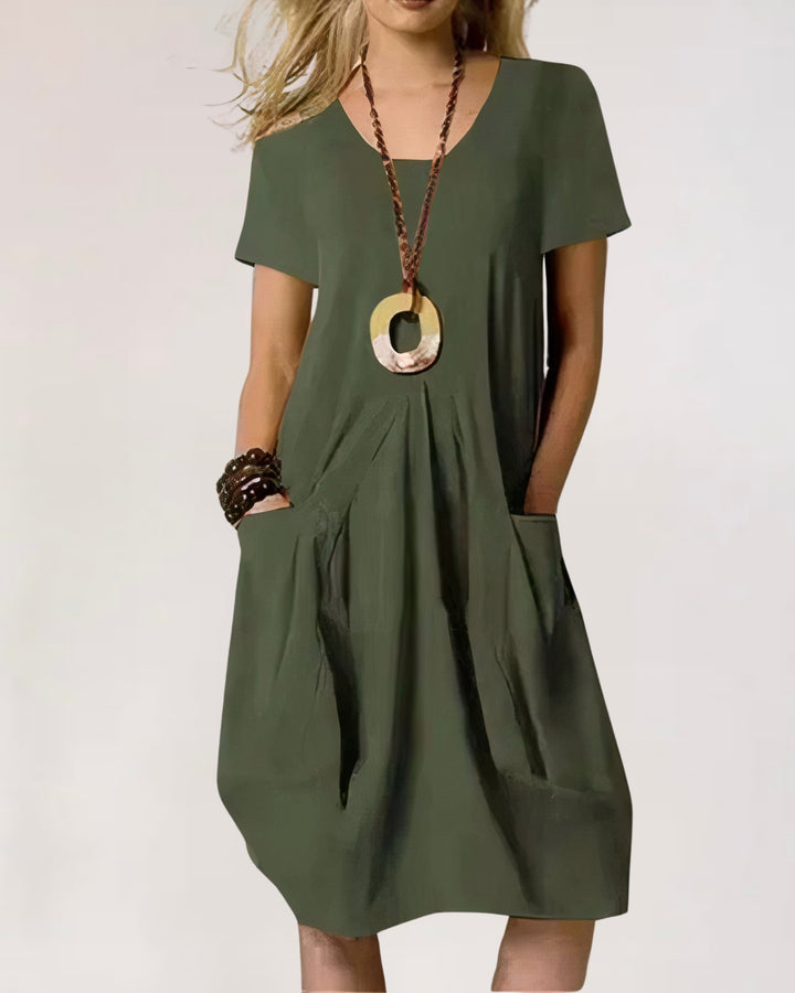 Marije - Abito Casual con Tasche