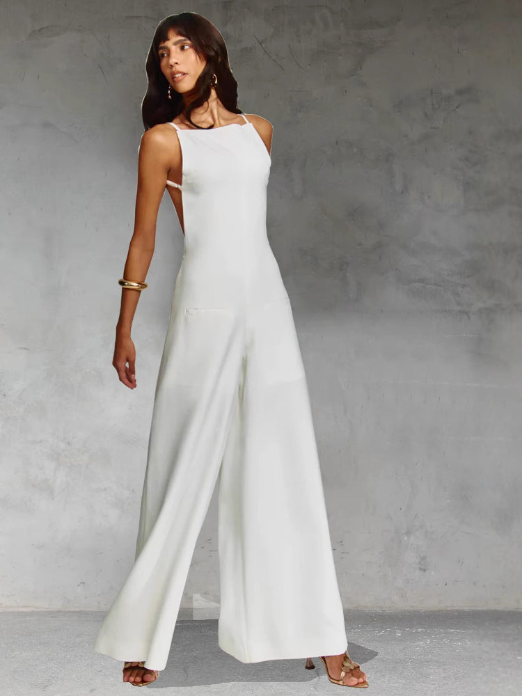 Chiara – Tuta Halter Elegante