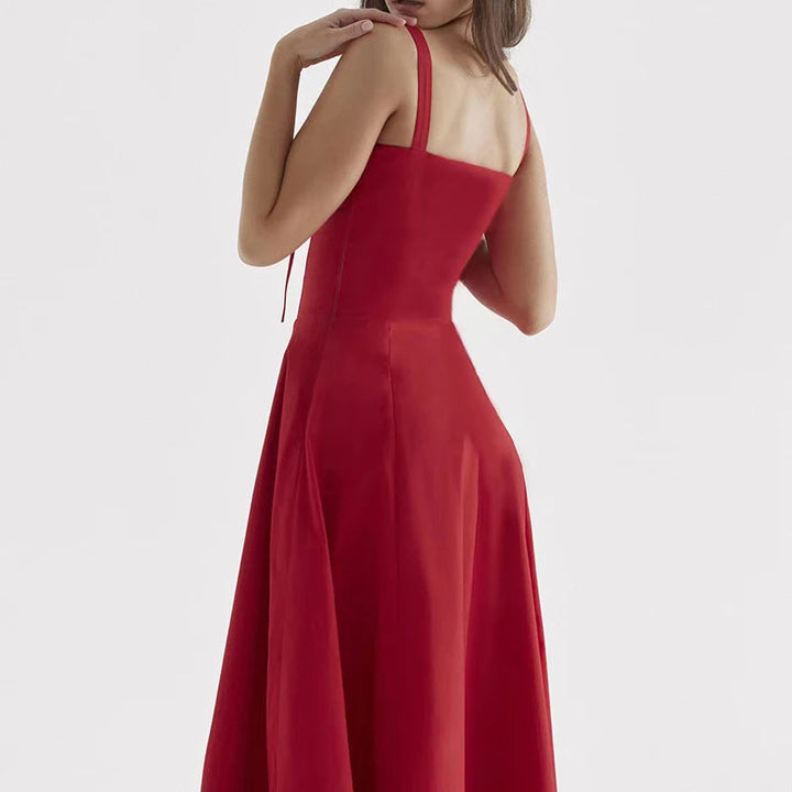 Odette - Abito estivo con gonna a tubino boho da donna