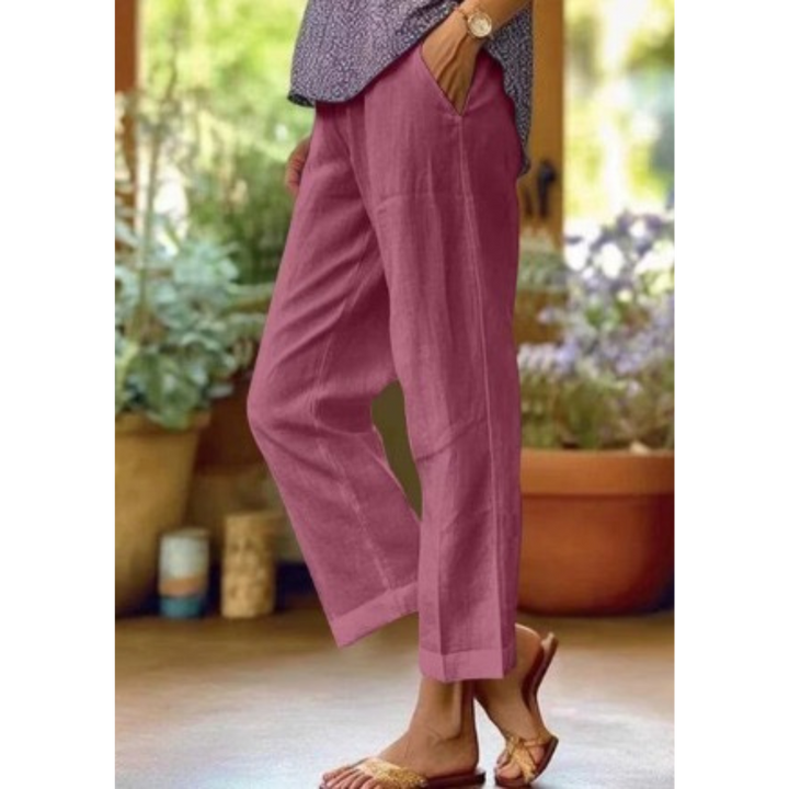Lina – Pantaloni Estivi in Cotone