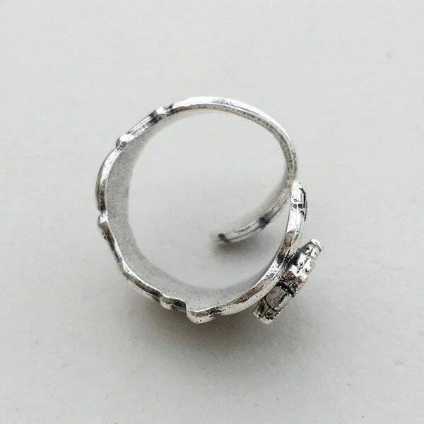 Anello Cucchiaio Gufo
