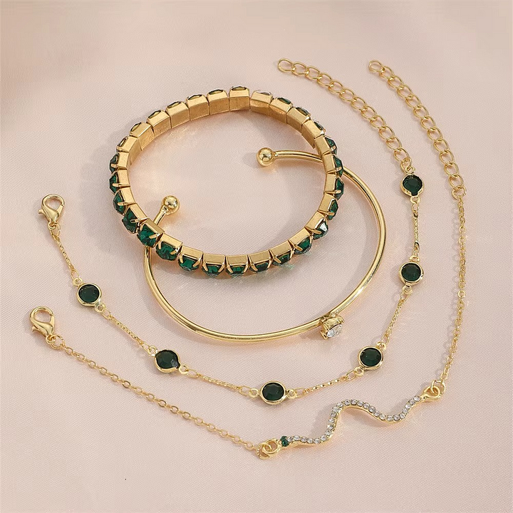 Miray - Set Bracciali Aurora Smeraldo