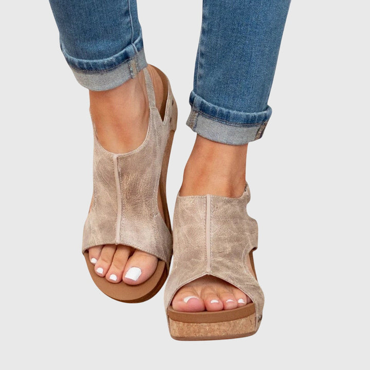 Adela™ - Sandali con Zeppa e Comfort