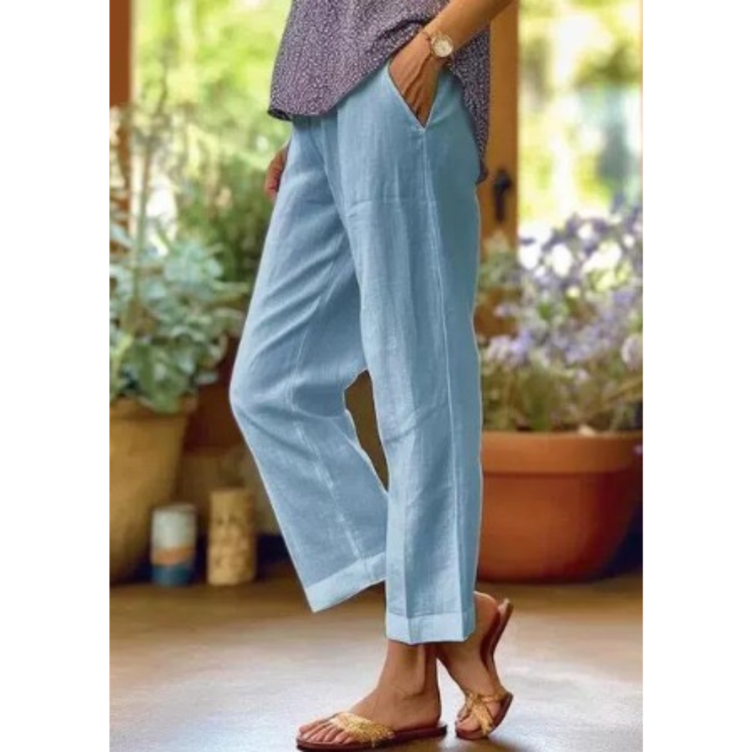 Lina – Pantaloni Estivi in Cotone