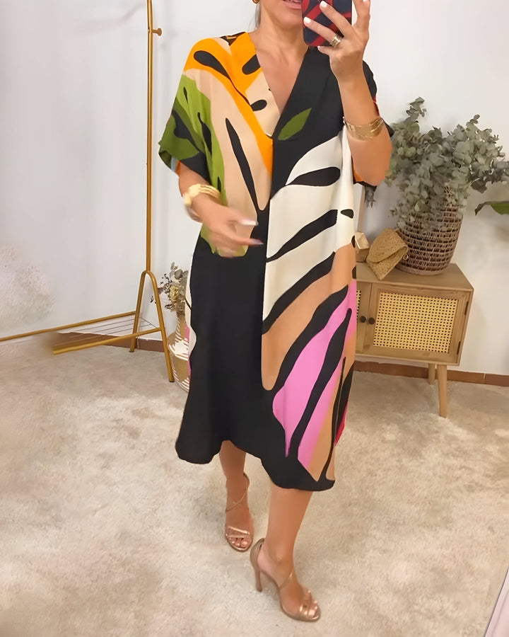 Vera – Abito Multicolore Chic
