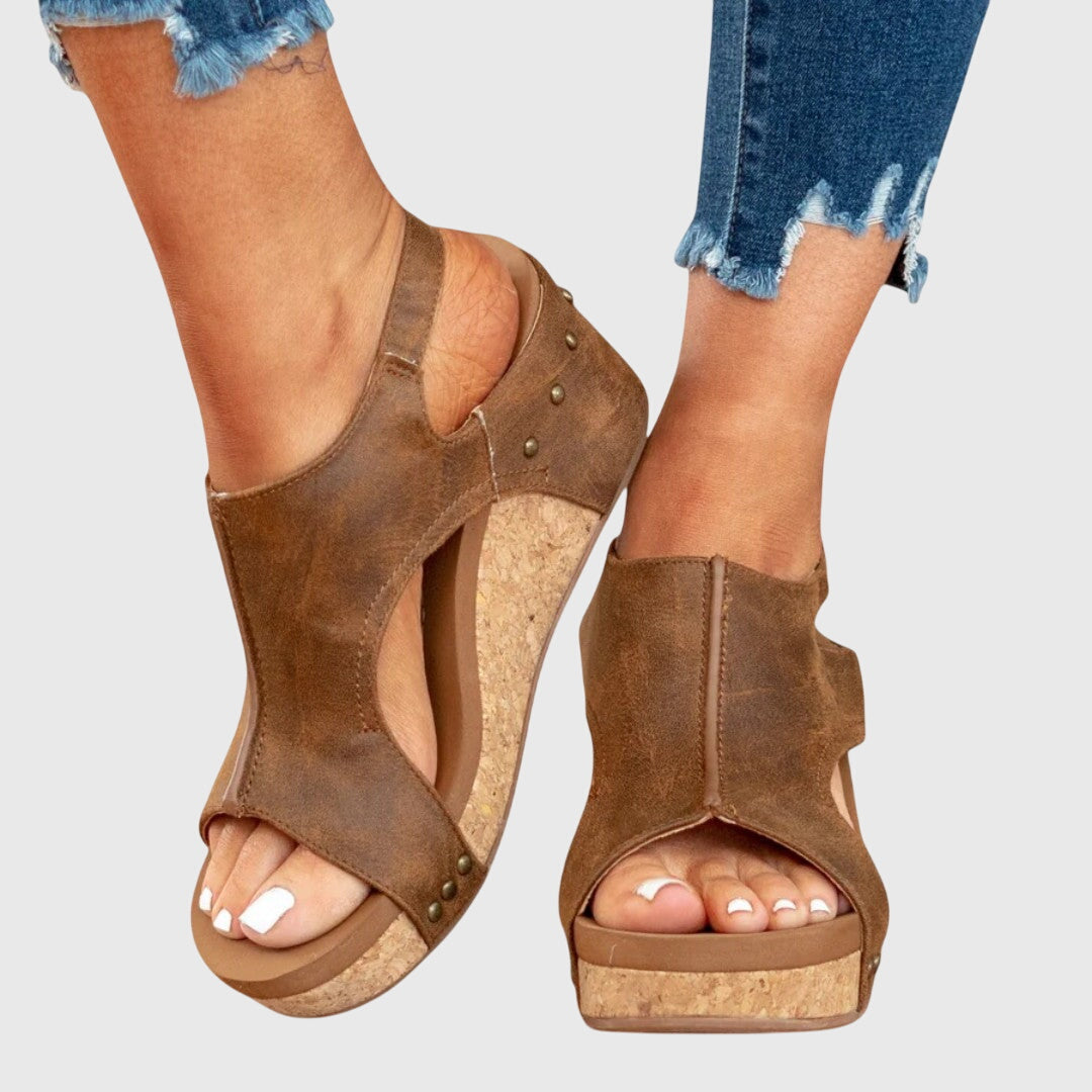 Adela™ - Sandali con Zeppa e Comfort