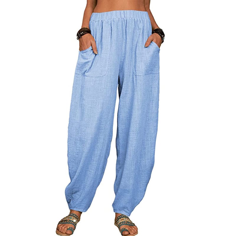 Zinzi – Pantaloni Comodi a Gamba Larga