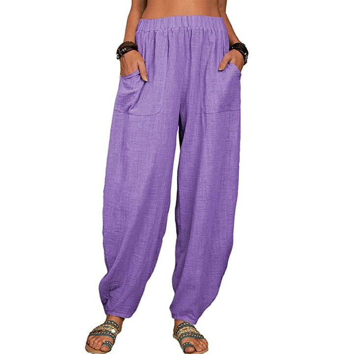 Zinzi – Pantaloni Comodi a Gamba Larga