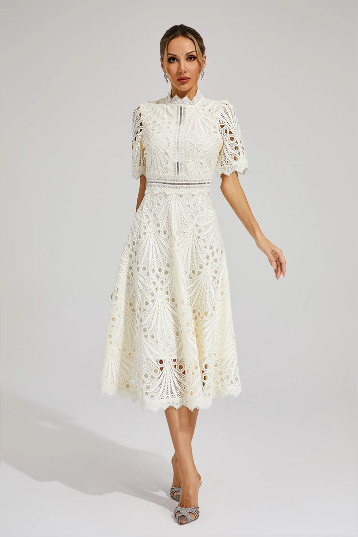 Lisandia - Abito midi con cut-out