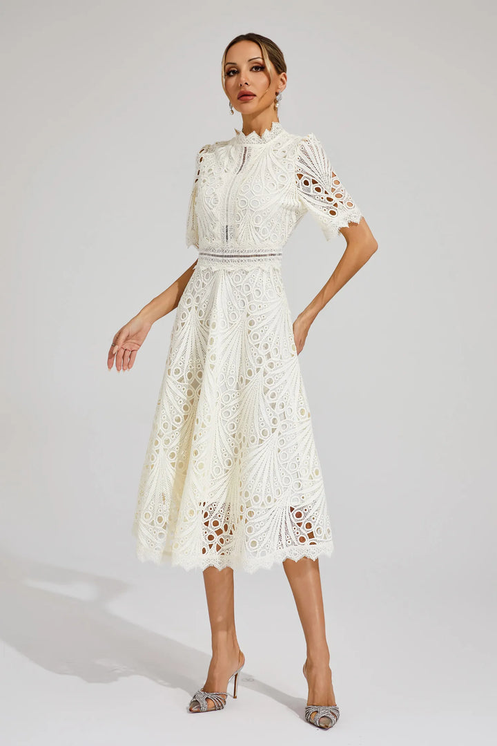Lisandia - Abito midi con cut-out
