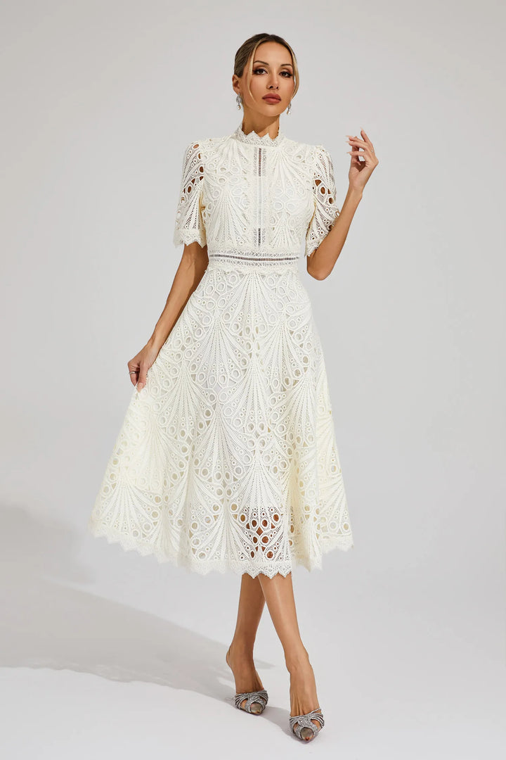 Lisandia - Abito midi con cut-out