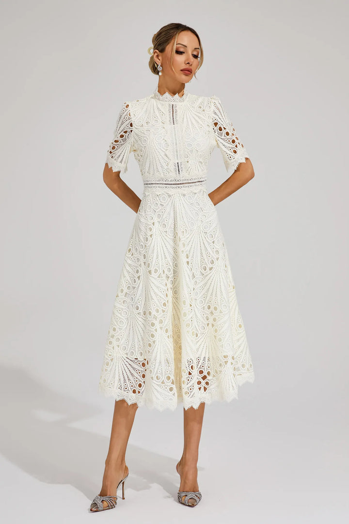 Lisandia - Abito midi con cut-out