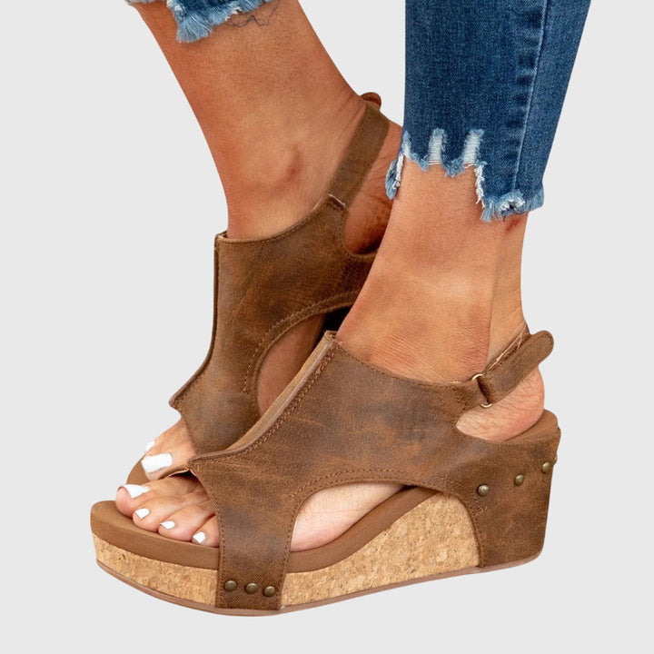 Adela™ - Sandali con Zeppa e Comfort
