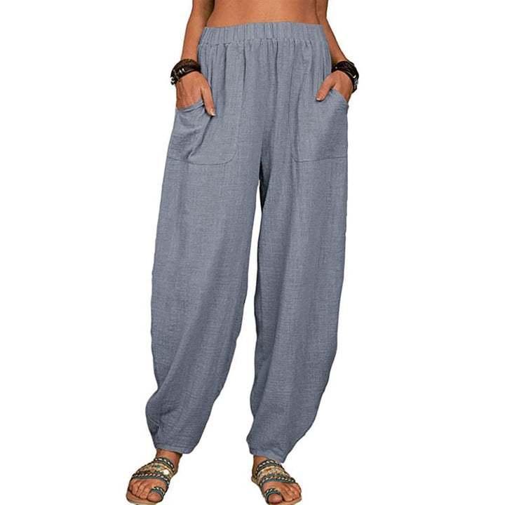 Zinzi – Pantaloni Comodi a Gamba Larga