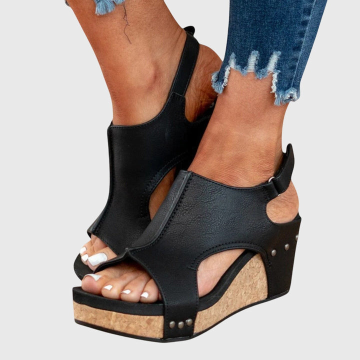Adela™ - Sandali con Zeppa e Comfort