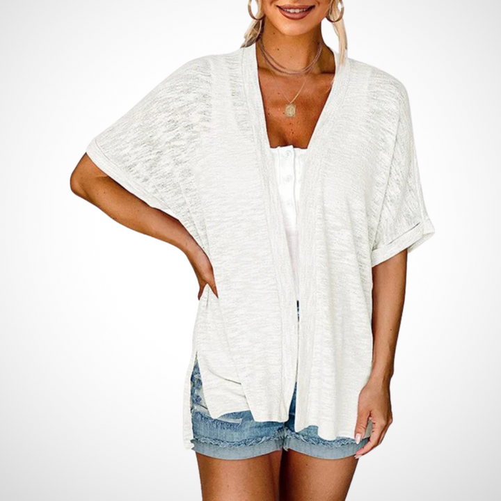 Appolline™ - Cardigan elegante a maniche corte