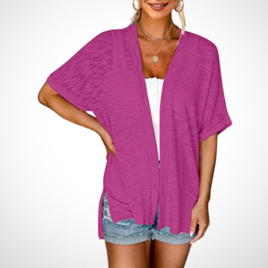 Appolline™ - Cardigan elegante a maniche corte