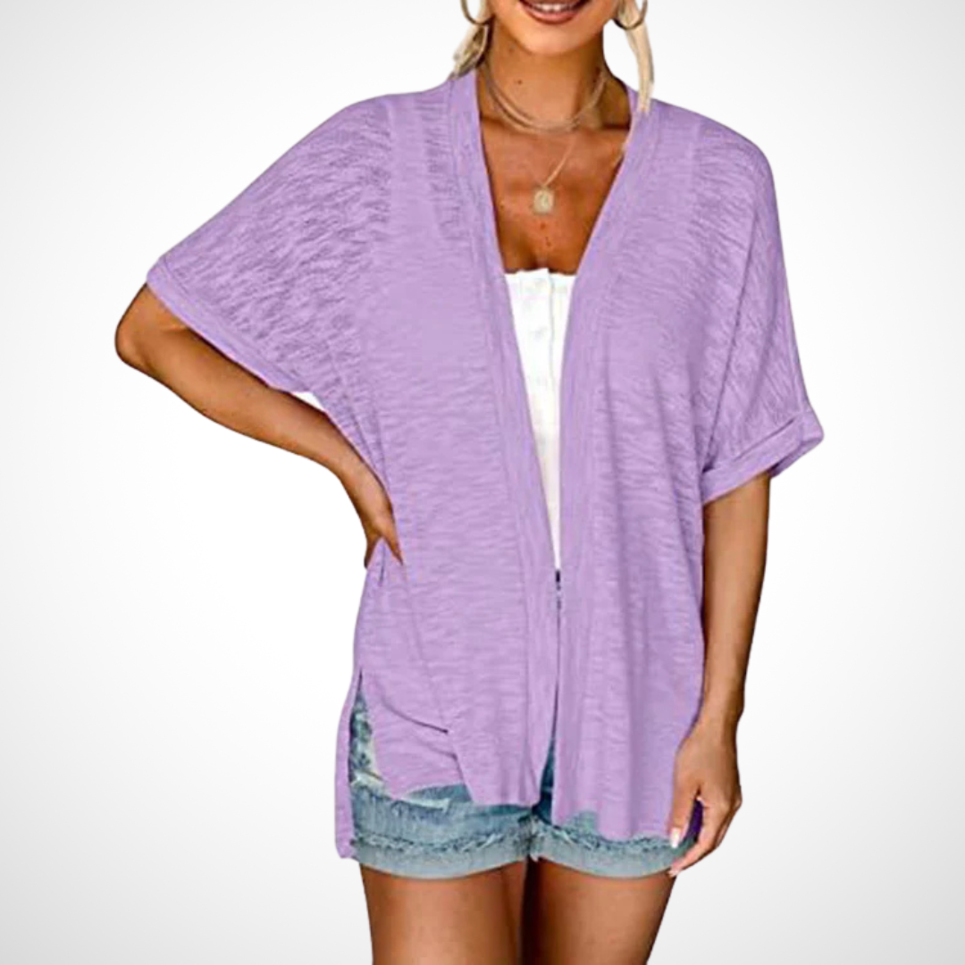Appolline™ - Cardigan elegante a maniche corte