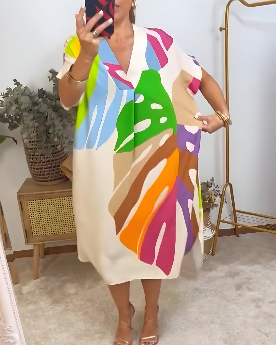 Vera – Abito Multicolore Chic