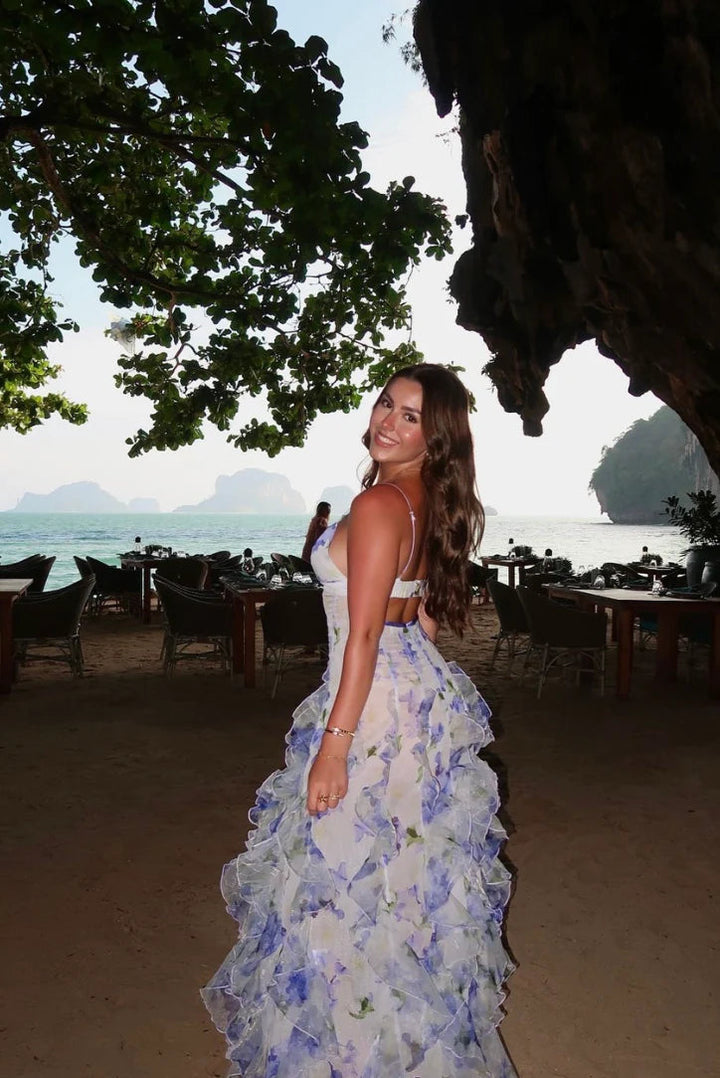 Mikayla - Abito elegante con volant