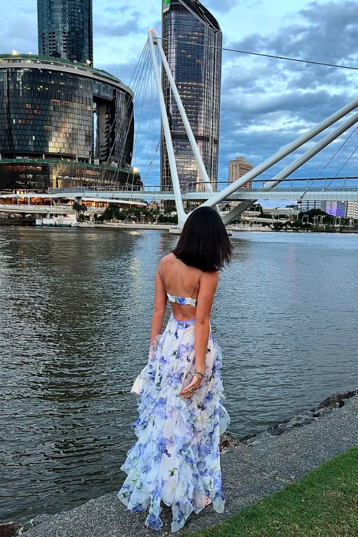 Mikayla - Abito elegante con volant