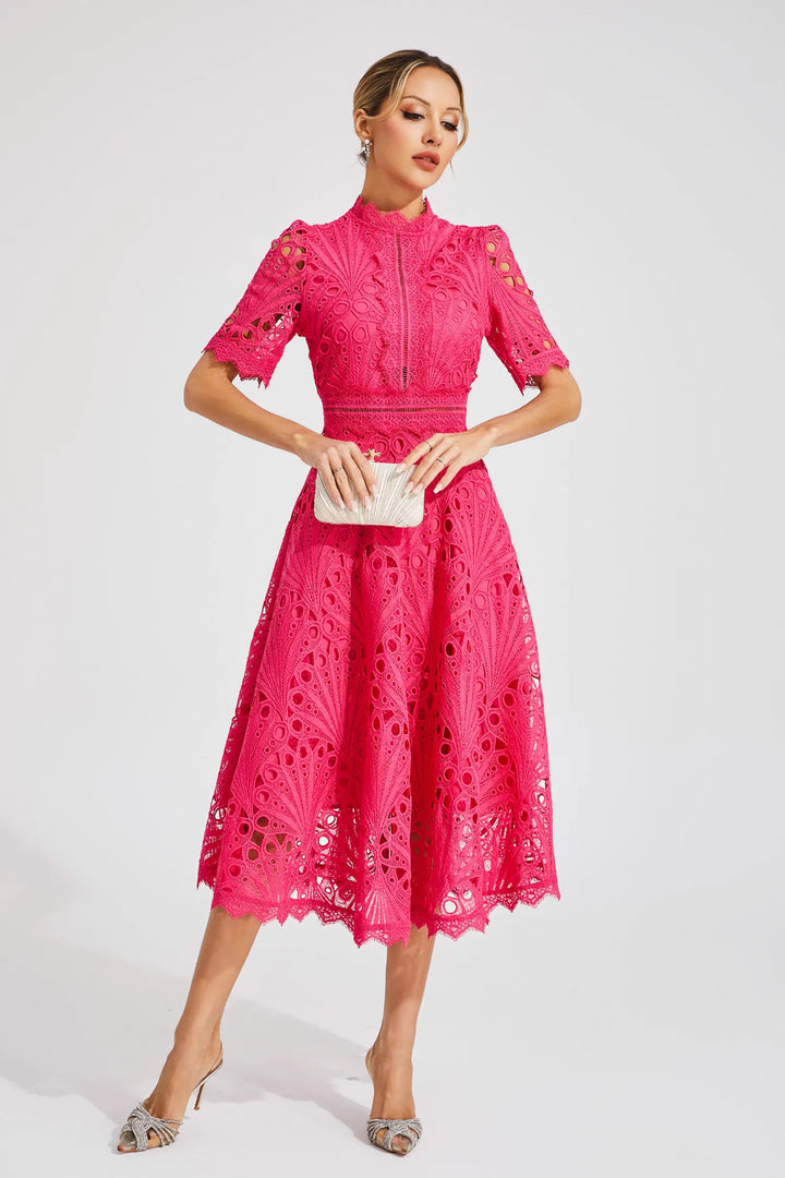 Lisandia - Abito midi con cut-out
