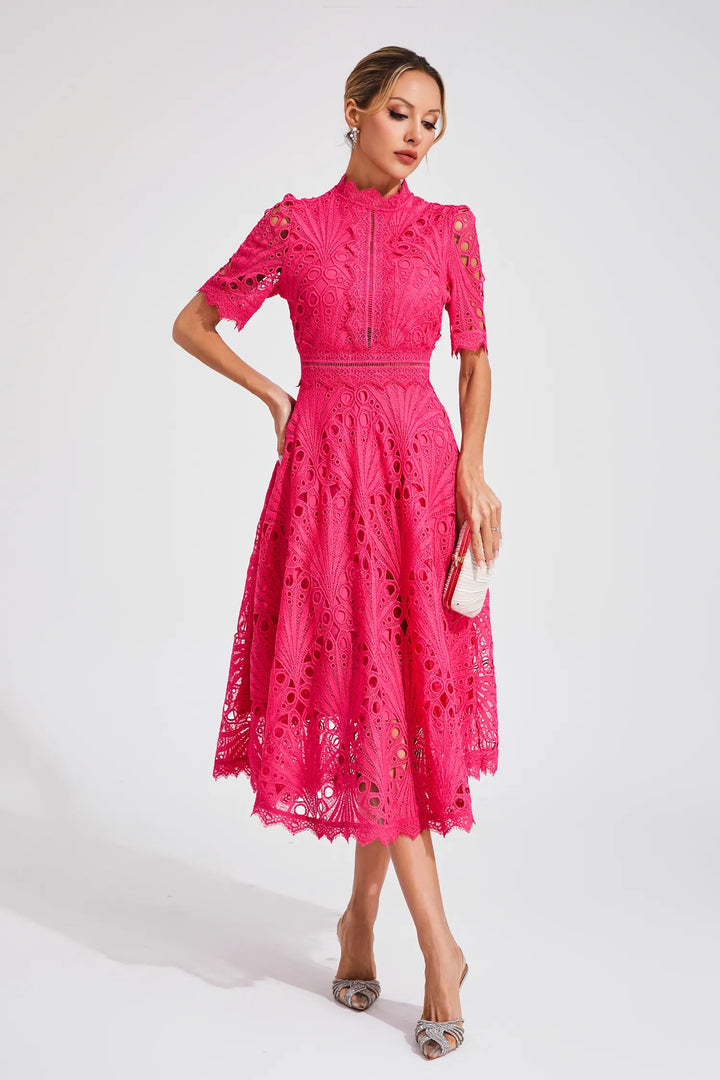Lisandia - Abito midi con cut-out