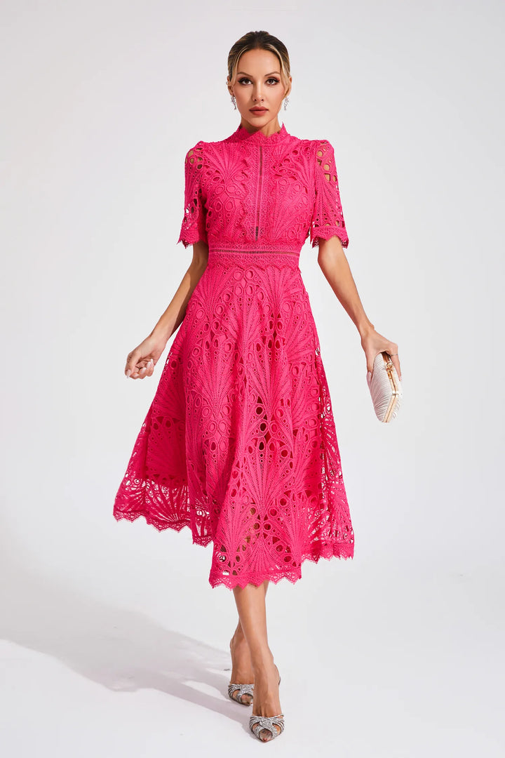 Lisandia - Abito midi con cut-out