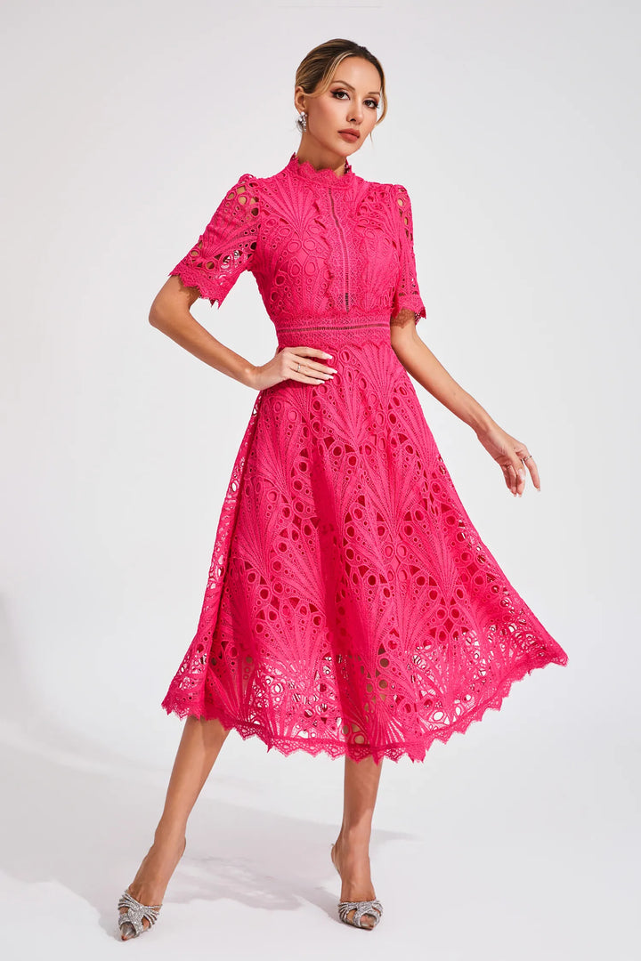 Lisandia - Abito midi con cut-out