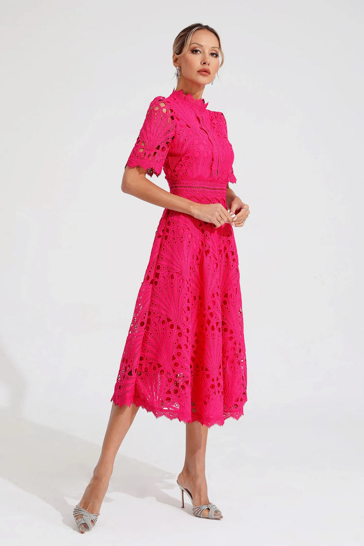 Lisandia - Abito midi con cut-out
