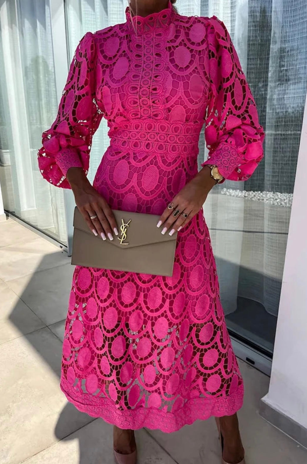 Charlotte - Romantico ed elegante abito midi