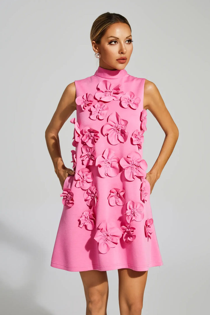 Rose - Mini abito con fiori