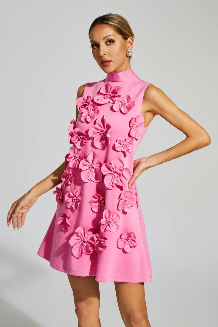 Rose - Mini abito con fiori
