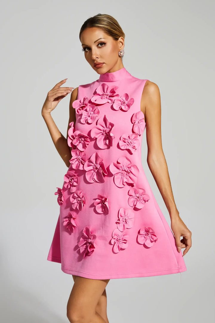 Rose - Mini abito con fiori