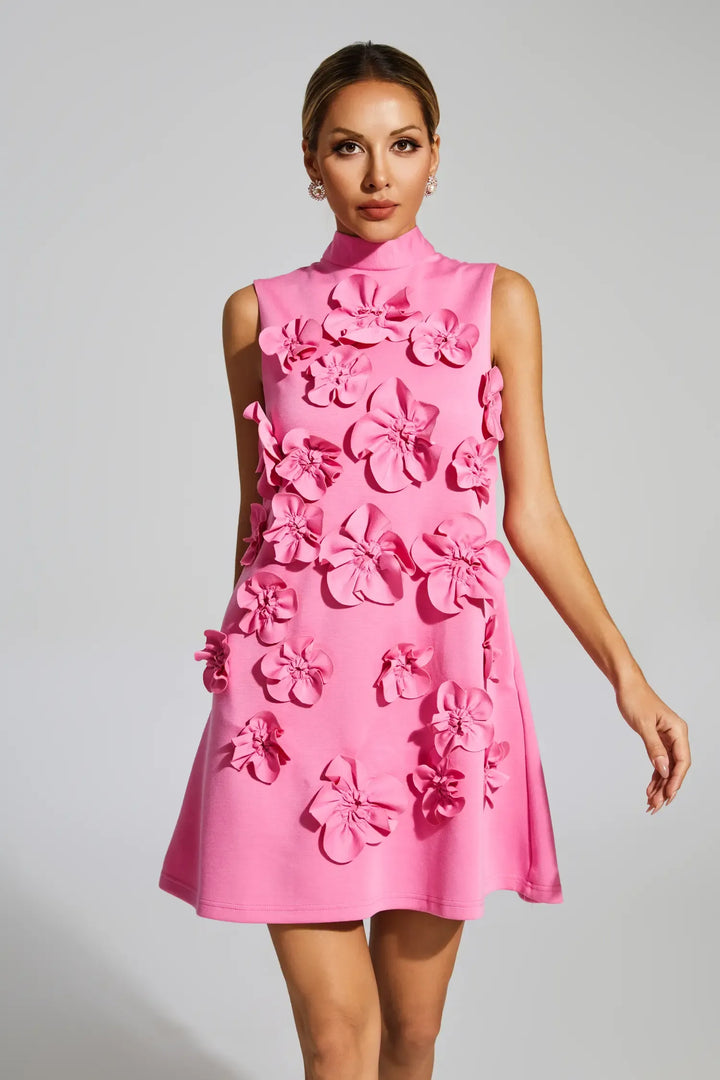 Rose - Mini abito con fiori