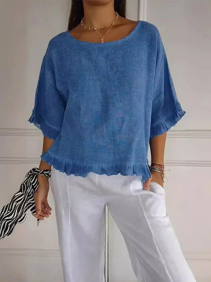 Elena – Blusa Morbida e Versatile