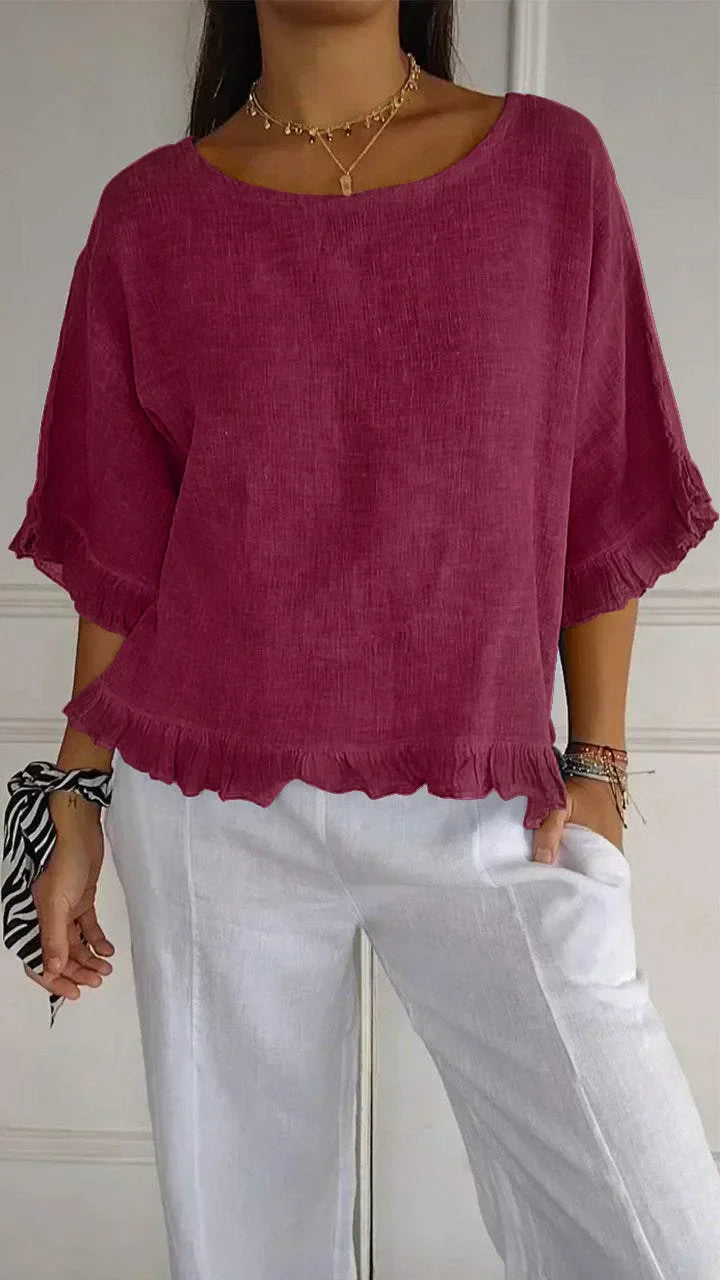 Elena – Blusa Morbida e Versatile